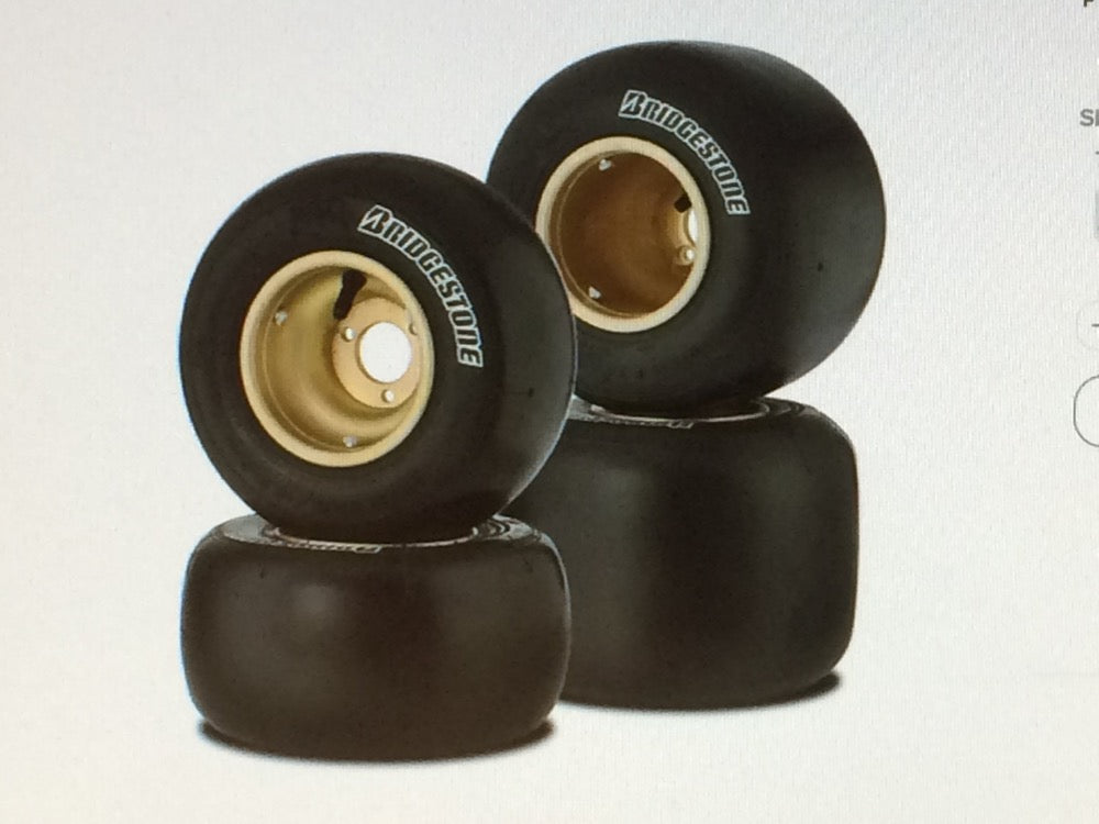 Satz Kartreifen Bridgestone YJL 4.00/5.00-5 Bambini