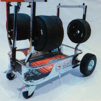 Kartwagen Professional mit Reifenhalter
