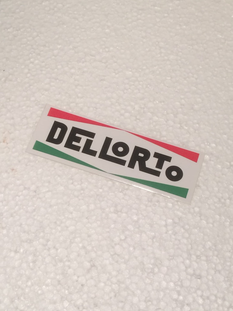 Aufkleber Dellorto 12 x 4cm
