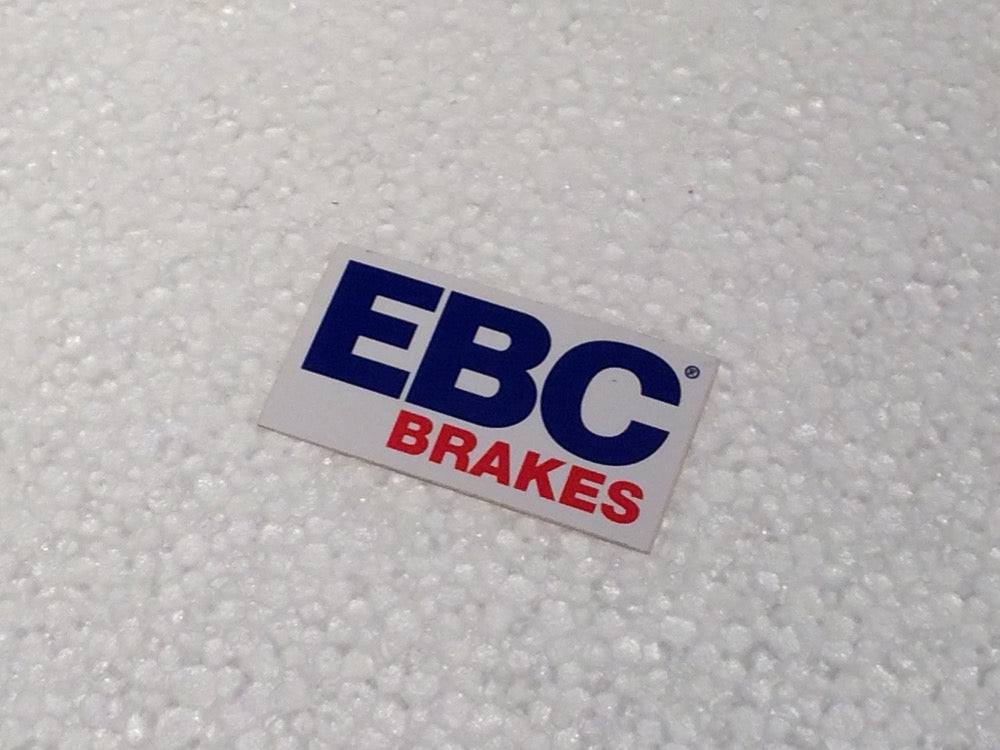 Aufkleber EBC Brakes 6,5 x 4cm
