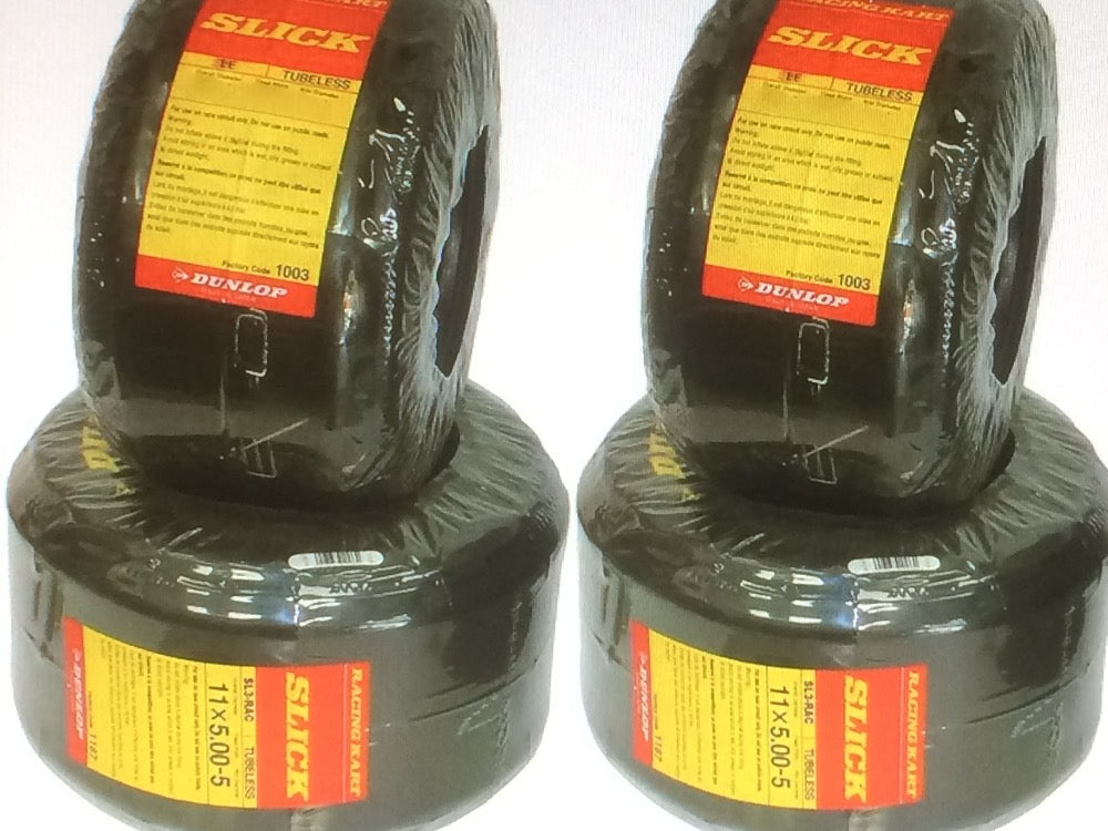 Satz Kartreifen Dunlop SL-3 Bambini 3.60/5.00-5