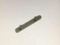 Kart Passfeder/Achskeil mit 2 Stiften Ø 6mm/Abstand 34mm/Länge 60mm/Höhe 3,5mm