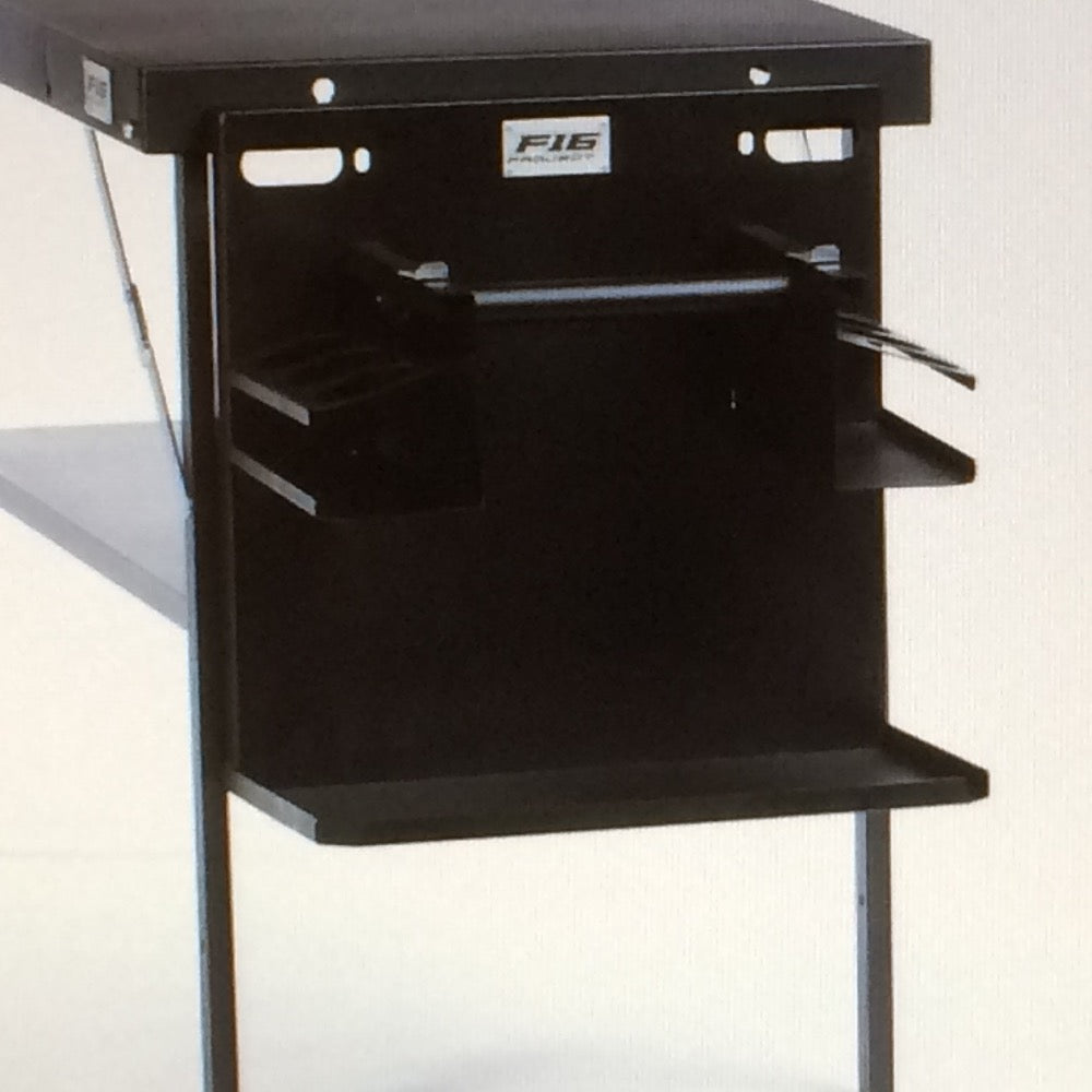 Aluminium Ablage Kart Racing Motorsport Standard incl. Spraydosen & Papierollenhalter