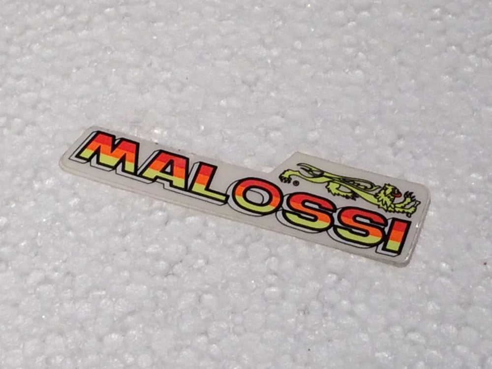 Aufkleber Malossi 8,5 x 2,2cm