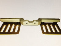 CRG Kart Fußstütze Gold durchgehend Gold komplett