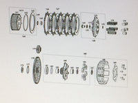 179. Maxter MXO/MXV 125ccm Primärzahnrad Kupplung/Kurbelwelle