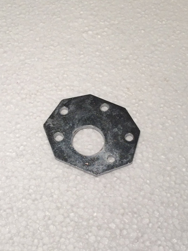 CRG Kart Halteplatte für Fußstütze Gold Aluminium für Chassis vor 2012