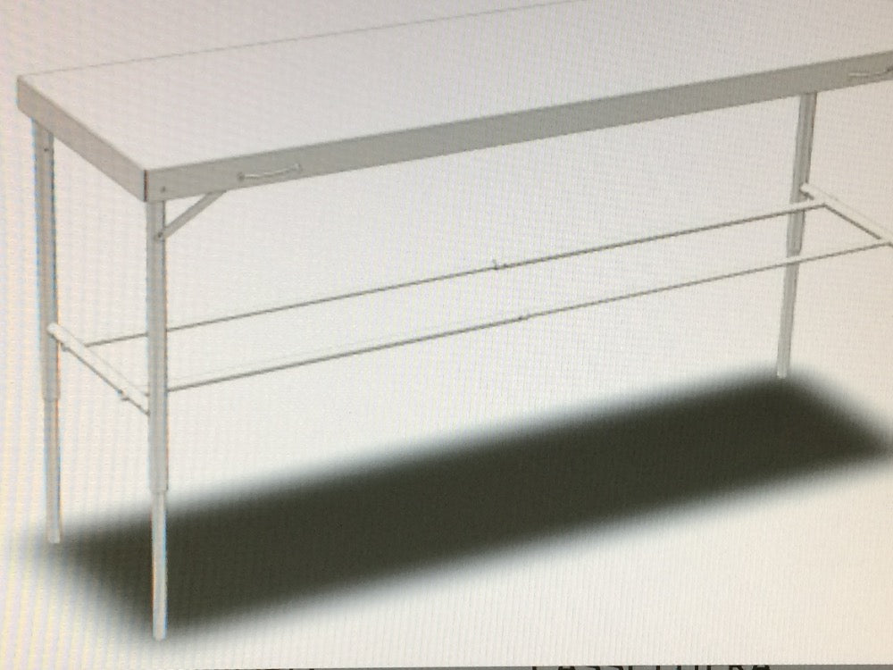 Kart Aluminium Arbeitstisch Team Pro mit Ablage für Reifen