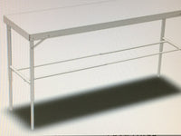 Kart Aluminium Arbeitstisch Team Pro mit Ablage für Reifen