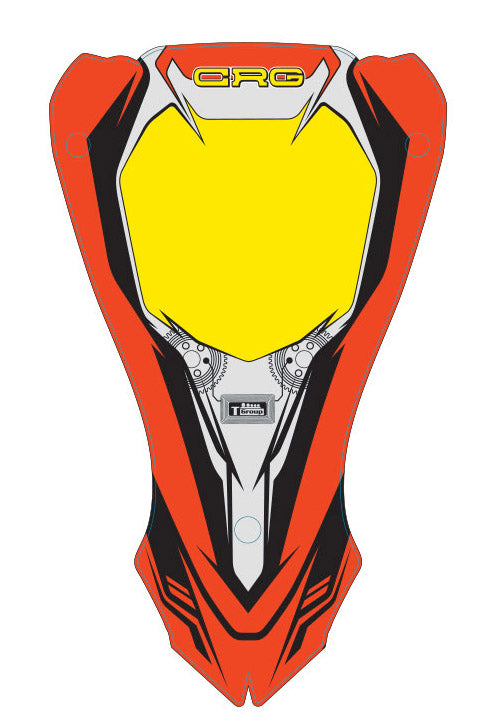 CRG Kart Sticker-Set Frontschild Mini MK14