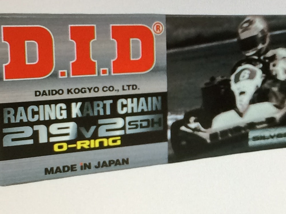 DID Kart Racing Kette Typ 219 V2 SDH O-Ring