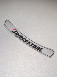 Helm Visieraufkleber Bridgestone