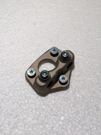 CRG Kart Halter für Fußstütze Gold Aluminium