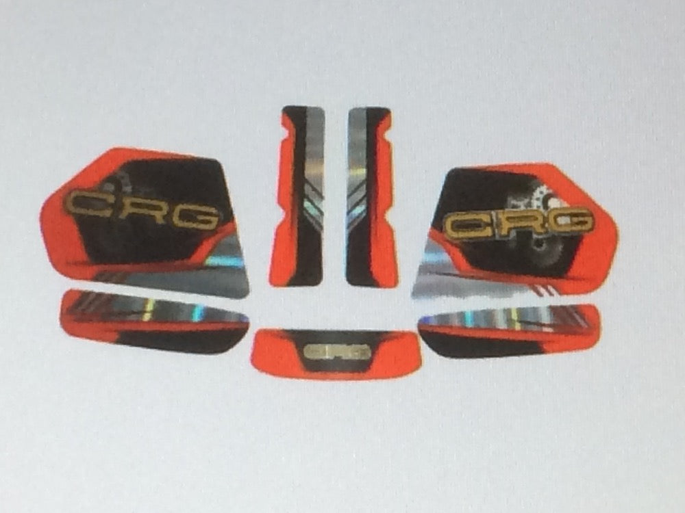 CRG Kart Sticker-Set Matt 2018 für 8,5L Tank
