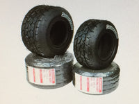 Satz Kart Regenreifen Bridgestone YFD ROK Cup Mini