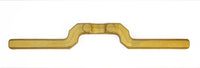 CRG Kart Fußstütze Gold Aluminium verstellbar