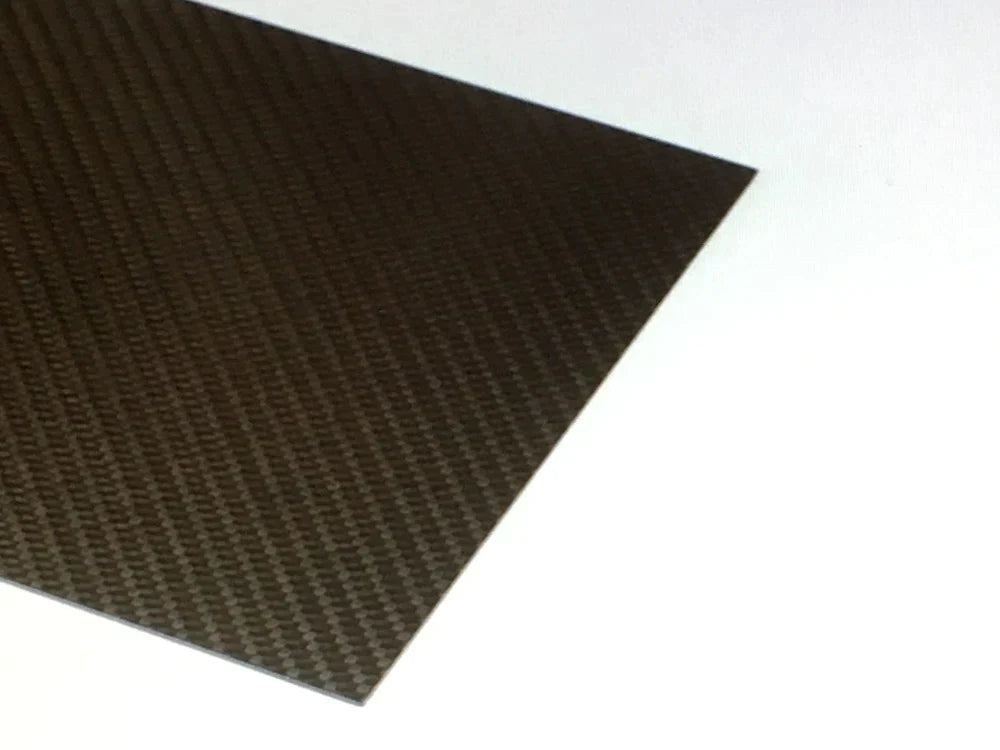 Plaque carbone CFK fibre de carbone mat 3mm – Mora Racing