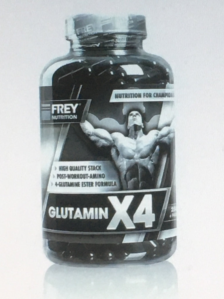 Frey Nutrition Glutamin X4 - 250 Kapseln
